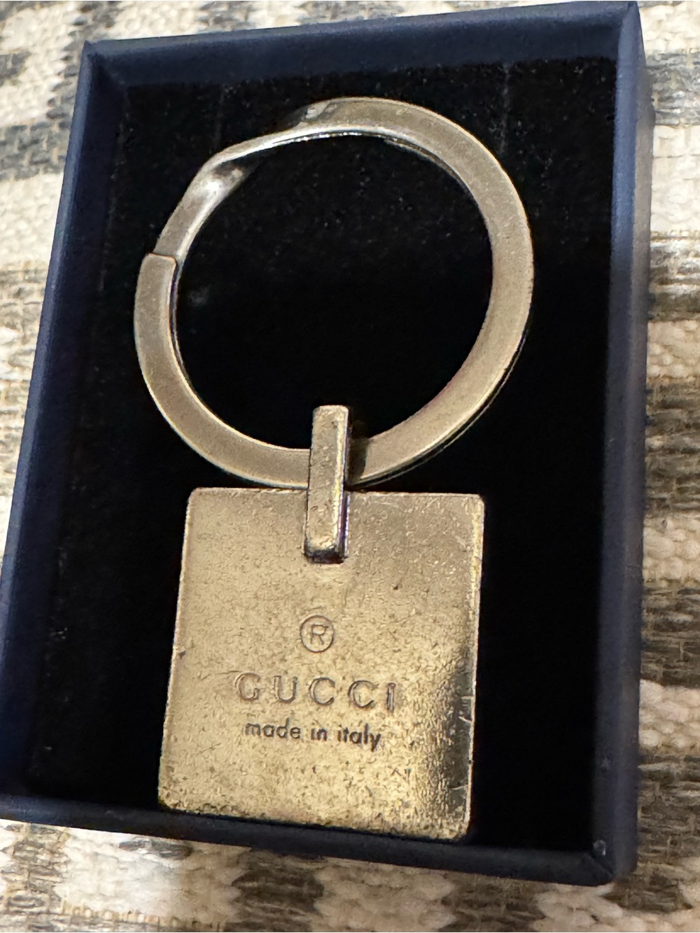 Gucci Gold-Tone Men’s Keyring